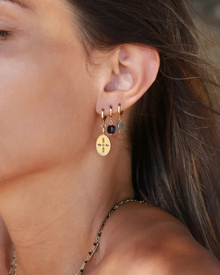 Nilaï Ava Earrings - Black