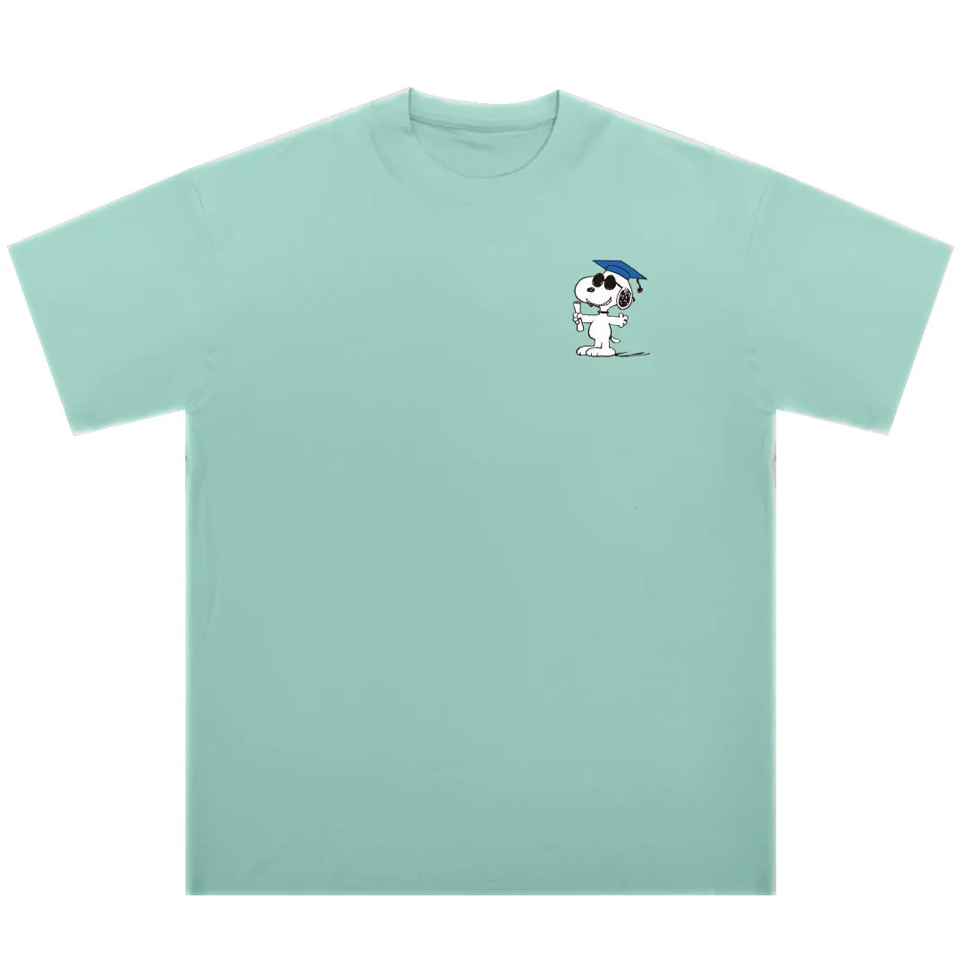 “Oh, Dr. Snoopy” Drop-Shoulder Oversized Tee - 2035