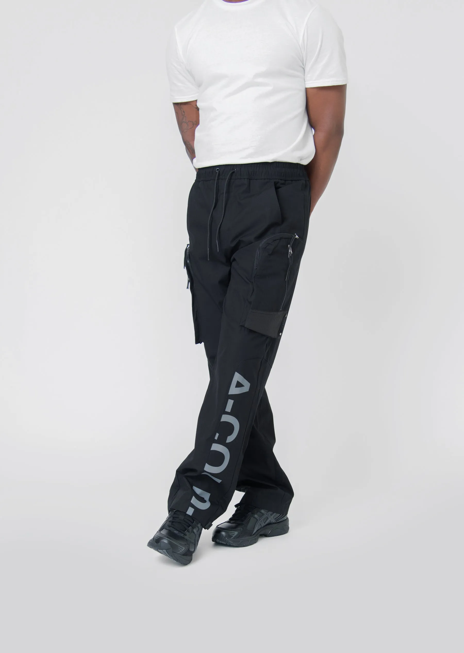 Overset Tech Pant Black