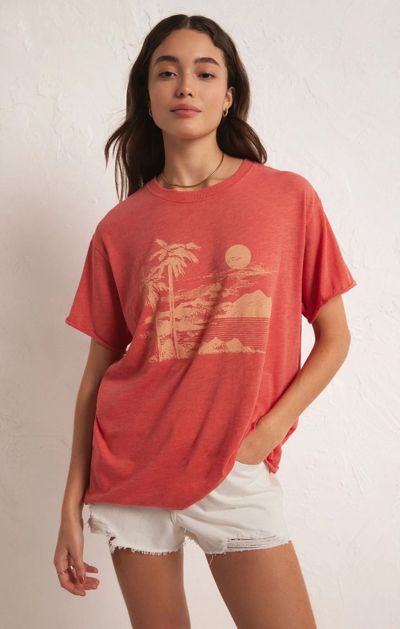 Oversized Sunset Tee