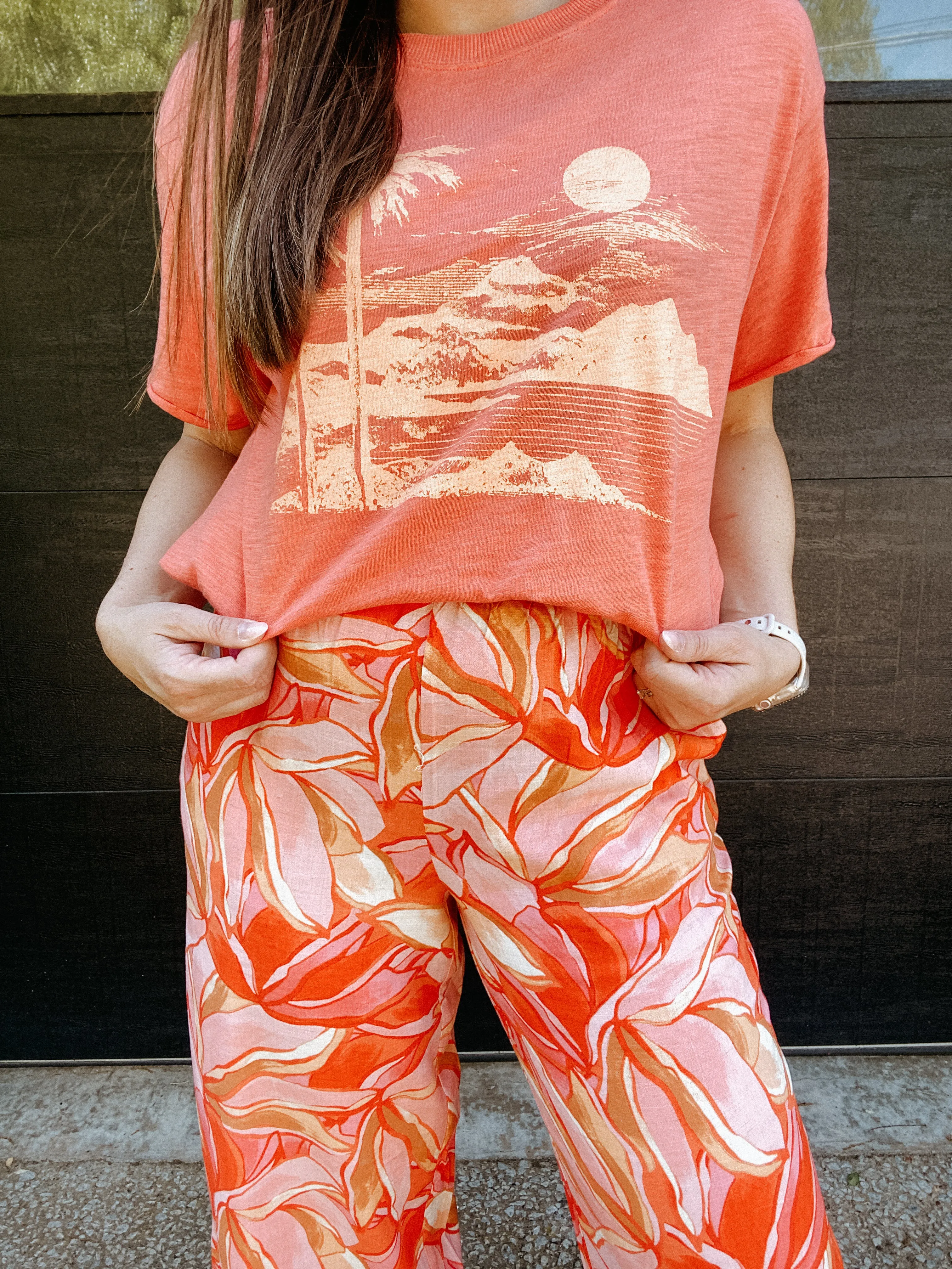 Oversized Sunset Tee