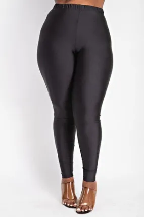 Plus High Rise Leggings