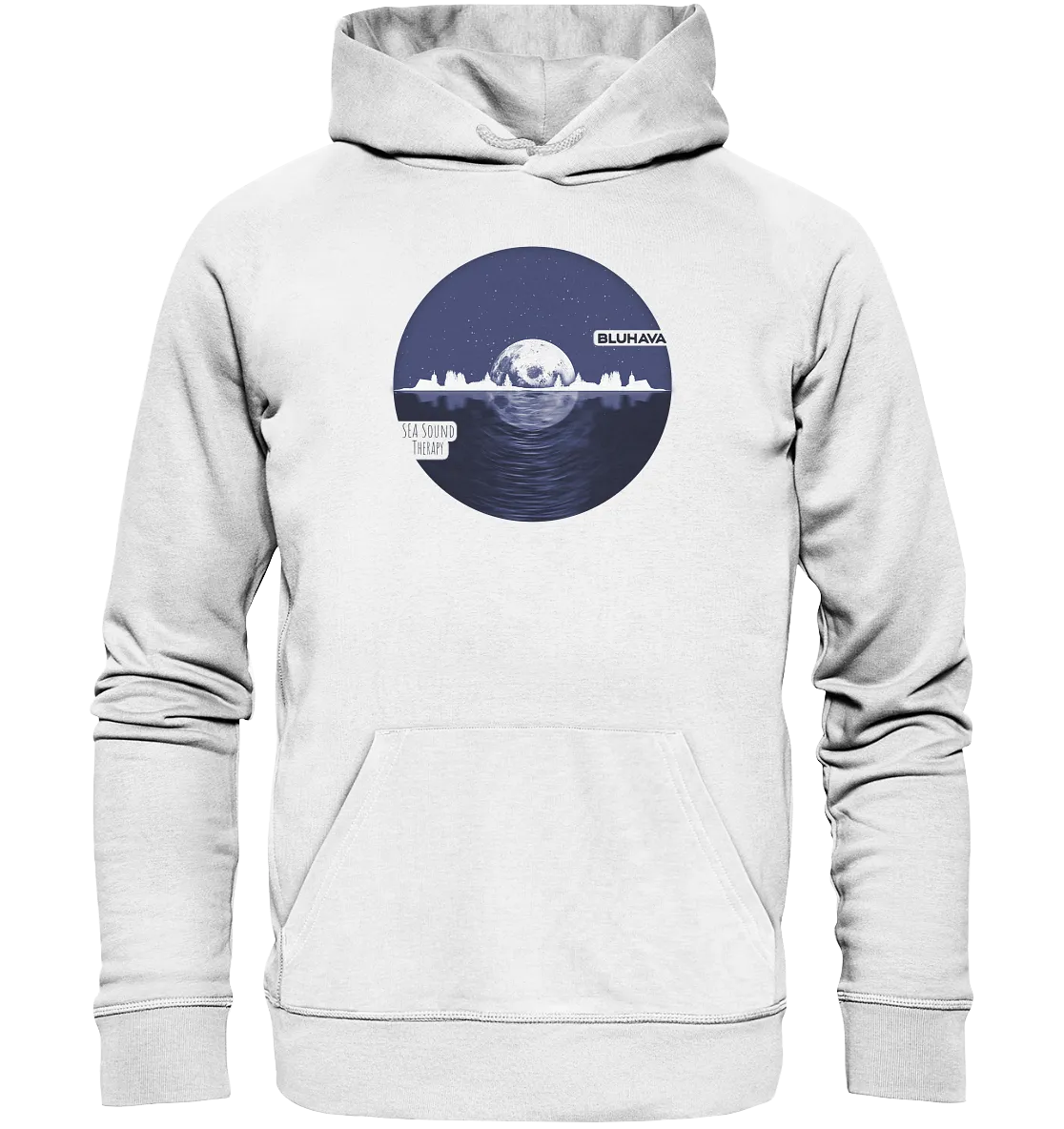 "Sea Sound Therapy" - Unisex Premium Organic Hoodie