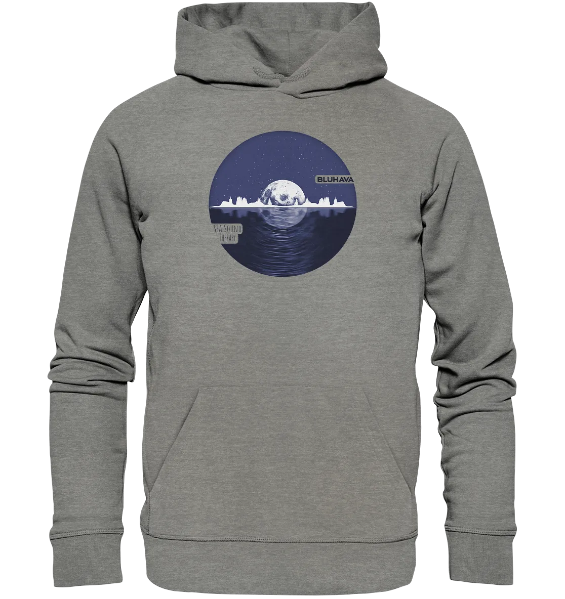 "Sea Sound Therapy" - Unisex Premium Organic Hoodie