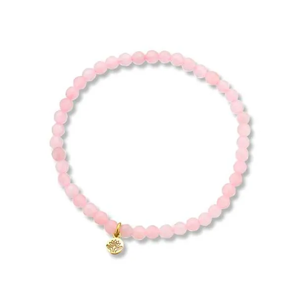 Soul Sisters - Rose Quartz Gem Bracelet