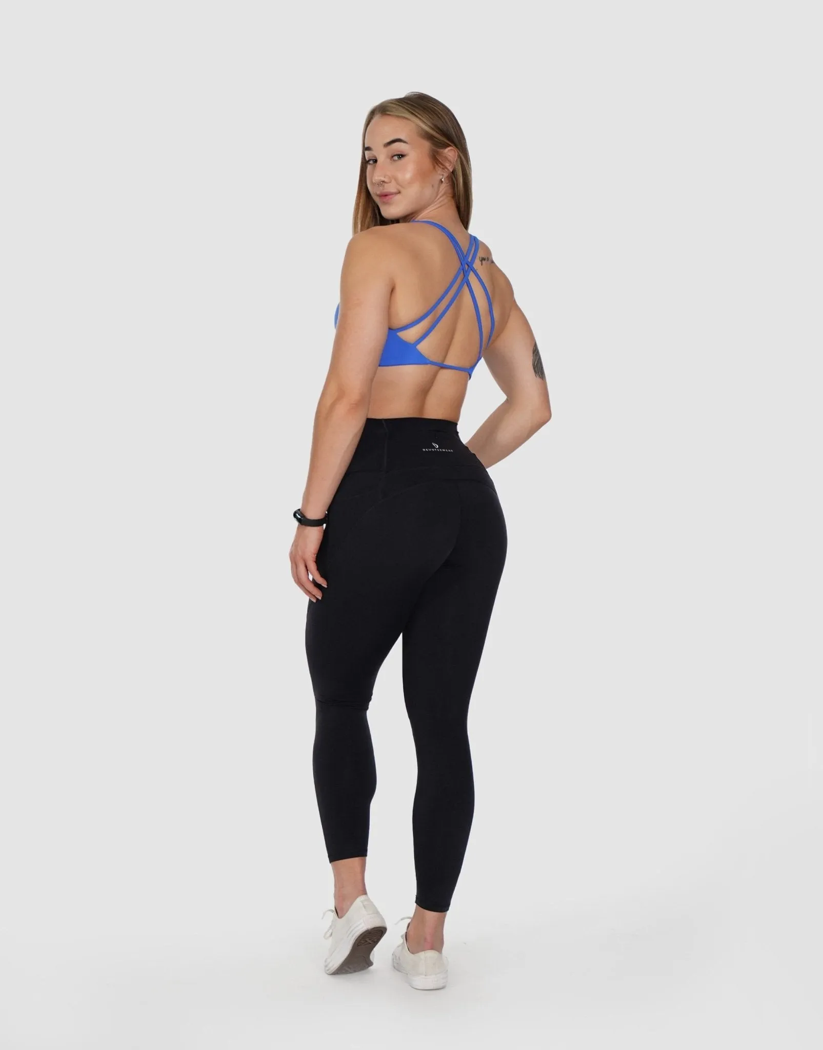 Twisted-Front Sports Bra