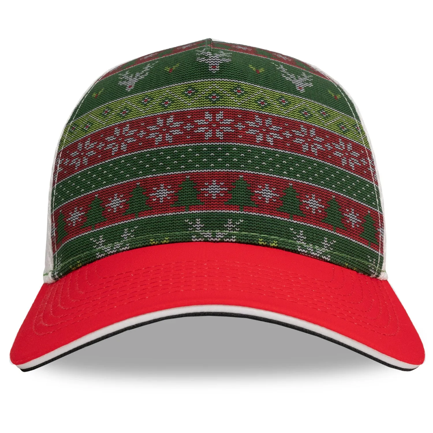 Ugly Sweater 5 Panel Trucker Hat