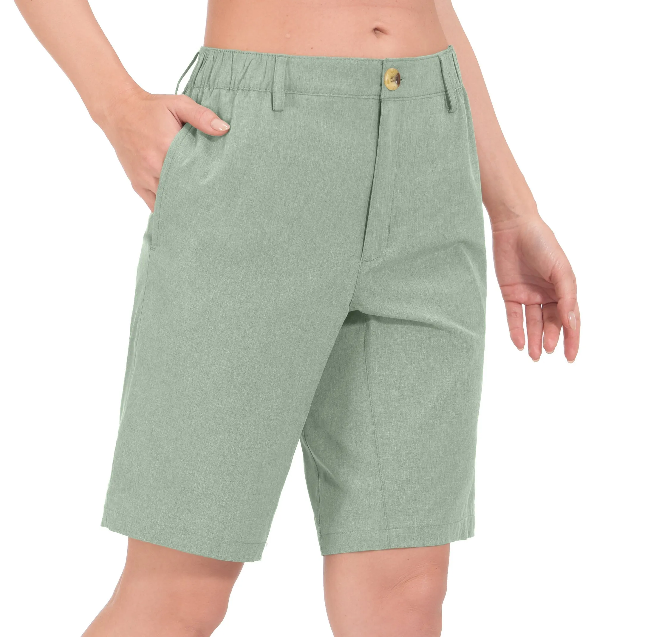 Women's Bermuda Quick Dry Golf Shorts