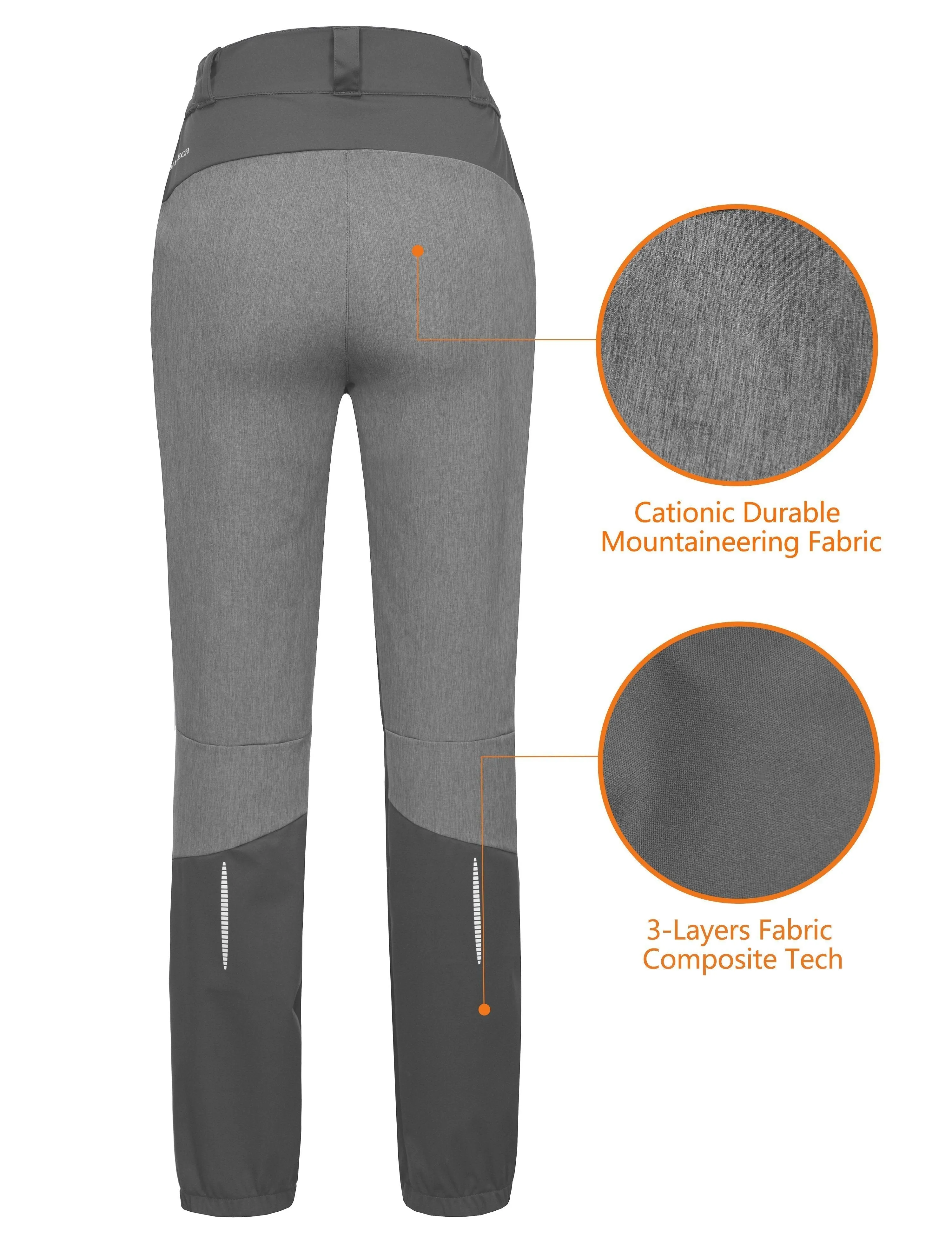 Women's Windproof Lightweight Softshell Pants