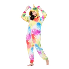 Yellow Sky Unicorn Adult Onesie